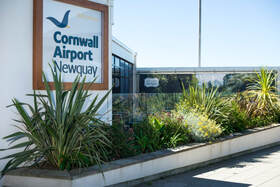 Sito web dell'aeroporto di Newquay 