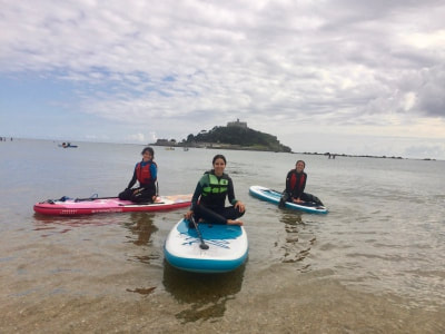 SUP - Paddleboarding at St Michael's Mount