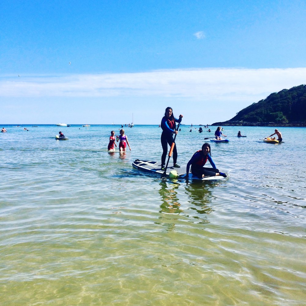 Stand up paddle boarding in Cornwall