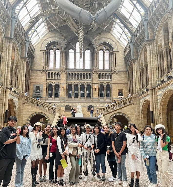 Vocational English visit to Natural History Museum